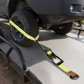 Wheel Chock Tie-Down Kit 4540kg Break Strength Motorcycle ATV Trailer