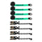 Wheel Chock Tie-Down Kit 4540kg Break Strength Heavy-Duty ATV SUV