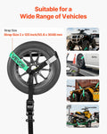 Wheel Chock Tie-Down Kit 4540kg Break Strength Heavy-Duty ATV SUV