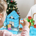 Magnetic Blocks 150PCS Glacier Castle STEM Building Cubes Kids