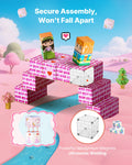 Magnetic Blocks 100 PCS Princess Castle STEM Building Cubes Kids Toy