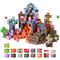 Magnetic Blocks 150 PCS Dark Castle Set Building Cubes STEM Toys