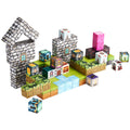 Magnetic Blocks 100 PCS Cemetery Zombies STEM Building Cubes Kids
