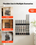 Gun Rack Wall Mount 8 Slot Steel Rifle Shotgun Display Storage