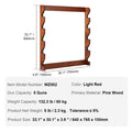 Gun Rack, Wood Gun Rack Wall Mount, Gun Display Rack holds 5 Rifles, Shotguns, 132 lb Heavy Duty Wall Storage Display Rifle Rack with Soft Padding