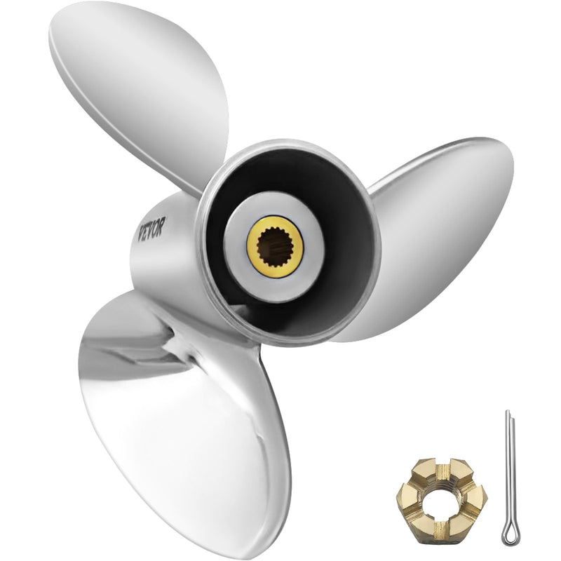 Outboard Propeller 14.5x21 3-Blade Steel Volvo Penta SX RH 19T