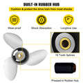 Outboard Propeller 14.5x21 3-Blade Steel Volvo Penta SX RH 19T