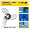 Outboard Propeller 14.5x21 3-Blade Steel Volvo Penta SX RH 19T