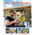 Magnetic Drill, 1400W Motor 1.6 in Boring Diameter, 2810 lbf Portable Electric Mag Drill Press, with 11 Coring Bits, 800 RPM Speed, Drilling Machine for Metal Surface, Home Improvement Industry