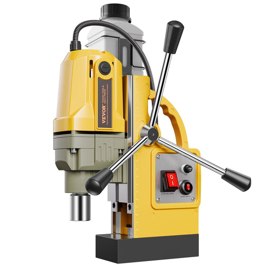 Magnetic Drill 1400W 1.6in Bore 2810lbf Metal Drilling Machine