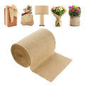 Burlap Fabric Roll 355mm x 45.7m Natural Jute Tree Wrap Decor