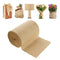 Burlap Fabric Roll 355mm x 45.7m Natural Jute Tree Wrap Decor