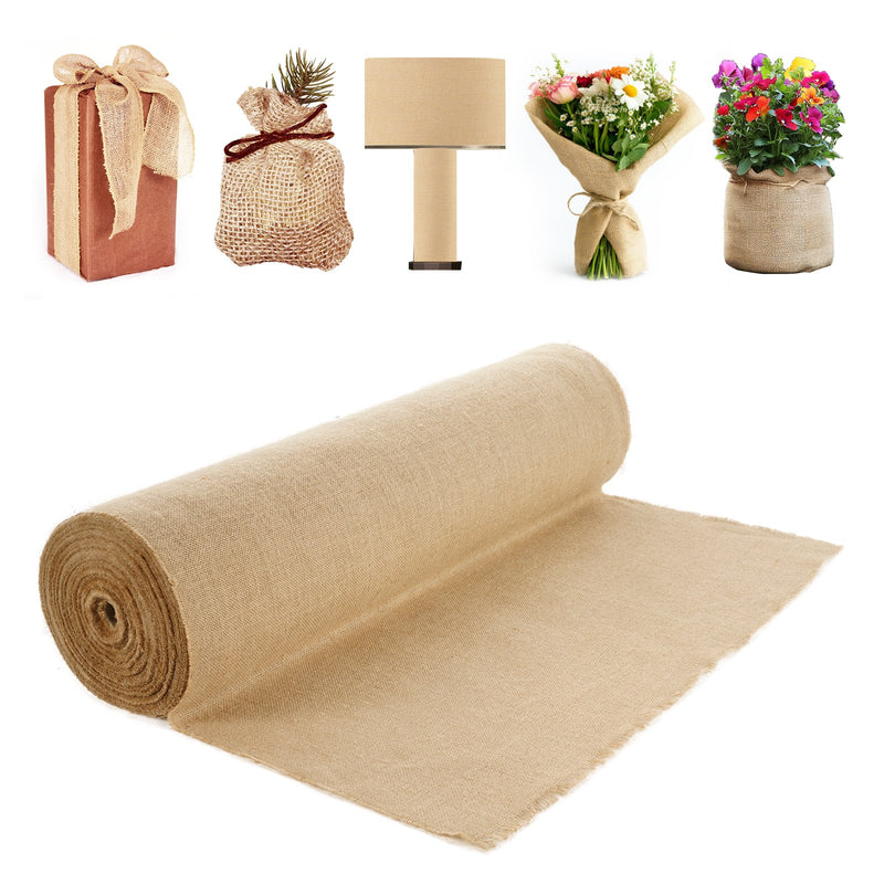 Burlap Fabric Roll 914mm x 45.7m Tree Wrap Crafts Plants