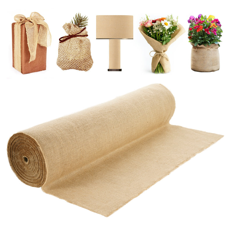 Burlap Fabric Roll 1016mm x 45.7m Tree Wrap Crafts Plants