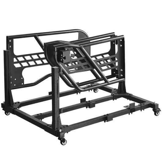 Jeep Door Storage Cart 4 Doors Moveable Rack Wrangler JK JKU JL
