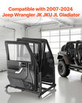 Jeep Door Storage Cart 4 Doors Moveable Rack Wrangler JK JKU JL