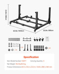 Jeep Door Storage Cart 4 Doors Moveable Rack Wrangler JK JKU JL