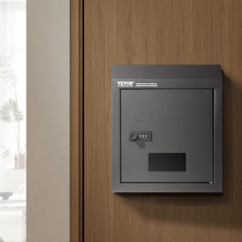 Through Door Key Drop Box 12