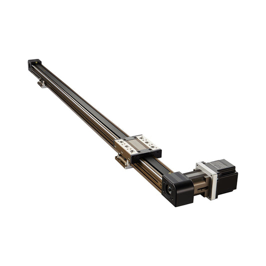 Linear Guide Rail, Belt Drive, CNC Linear Motion Stage Actuator, with Nema34 Stepper Motor, 1300 mm Stroke Work Size, High Speed Motorized, for Engraving Machine, CNC Milling Machine, 3D Printer