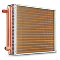 Heat Exchanger Water to Air 18x20 3-Row Copper 242 Fins