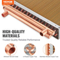 Heat Exchanger Water to Air 18x20 3-Row Copper 242 Fins
