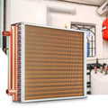 Heat Exchanger Water to Air 18x20 3-Row Copper 242 Fins