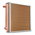 20x20 Heat Exchanger Water to Air 3-Row 242 Fins Copper