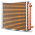 20x20 Heat Exchanger Water to Air 3-Row 242 Fins Copper