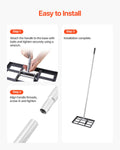 Lawn Leveling Rake 254x430mm 1980mm Adjustable Handle Golf Court