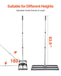 Lawn Leveling Rake 254x762mm Adjustable Handle 2130mm Garden