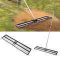 Lawn Leveling Rake 254mm 2130mm Adjustable Handle Yard Garden