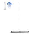 Lawn Leveling Rake 254mm 2130mm Adjustable Handle Yard Garden