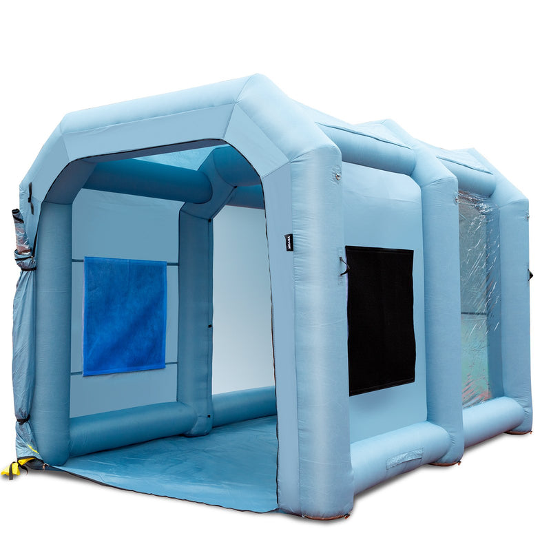 Inflatable Spray Booth 13x10x9ft 950W Blower Filter System