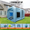 Inflatable Spray Booth 13x10x9ft 950W Blower Filter System