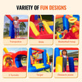 Bestway Inflatable Bounce House 4x2.4m Jumping Castle Kids Blower Slide