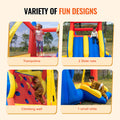 Inflatable Bounce House 4.6x2.6x2.3m Trampoline Slide Blower