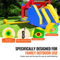 Inflatable Bounce House 4.6x2.6x2.3m Trampoline Slide Blower