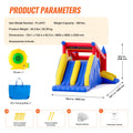 Inflatable Bounce House 4.6x2.6x2.3m Trampoline Slide Blower