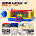 Inflatable Bounce House 4.5x4.4x2m Jumping Bouncer Slide Blower
