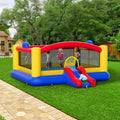 Inflatable Bounce House 4.5x4.4x2m Jumping Bouncer Slide Blower
