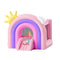 Inflatable Bounce House Trampoline 2.8x2.3m Kids Slide Blower