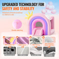 Inflatable Bounce House Trampoline 2.8x2.3m Kids Slide Blower