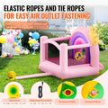 Inflatable Bounce House Trampoline 2.8x2.3m Kids Slide Blower