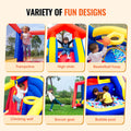 Inflatable Bounce House 3.3x3x2.3m Slide Blower Kids Trampoline