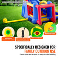 Inflatable Bounce House 3.3x3x2.3m Slide Blower Kids Trampoline
