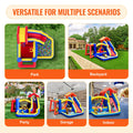 Inflatable Bounce House 3.3x3x2.3m Slide Blower Kids Trampoline