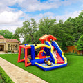 Inflatable Bounce House 3.3x3x2.3m Slide Blower Kids Trampoline