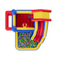 Inflatable Bounce House 3.3x3x2.3m Slide Blower Kids Trampoline