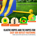 Inflatable Bounce House 3.4x2.6m Jumping Castle Blower Slide Kids
