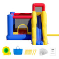 Inflatable Bounce House 3.4x2.6m Jumping Castle Blower Slide Kids